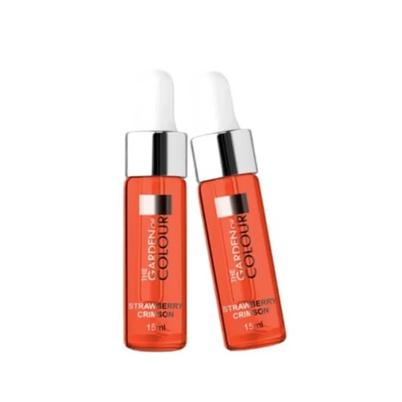Silcare The Garden of Colour Ulei de unghii cu pipete Strawberry Crimson, 15ml Cumpărături sigure
