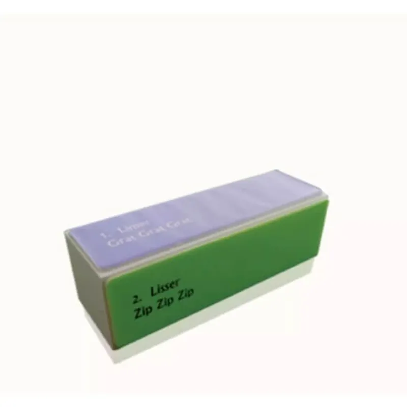 BEAUTY SPRING 581 tampon de lustruire unghii polonez pătrat bloc 4 laturi Cumpărături sigure