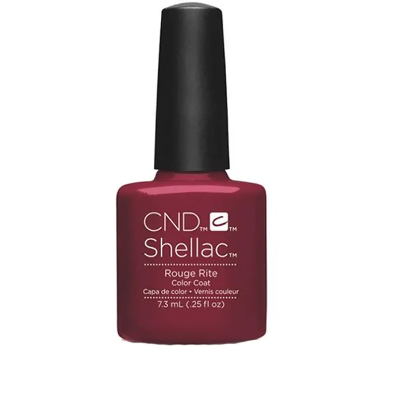 Cel mai vândut Lac unghii semipermanent CND Shellac Rouge Rite 7.3ml