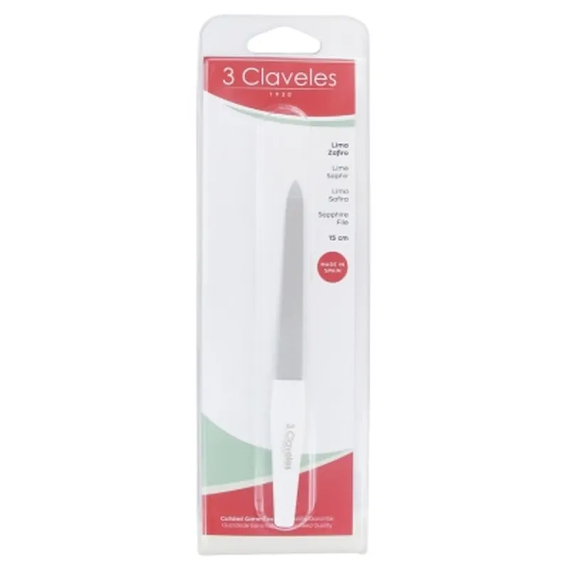 3 Claveles Pilă de unghii Saphir 15 cm Popular