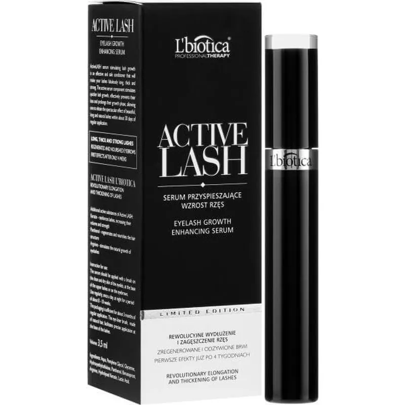 Vezi acum L‘Biotica Active Lash, Serum pentru creșterea genelor, 3.5 ml