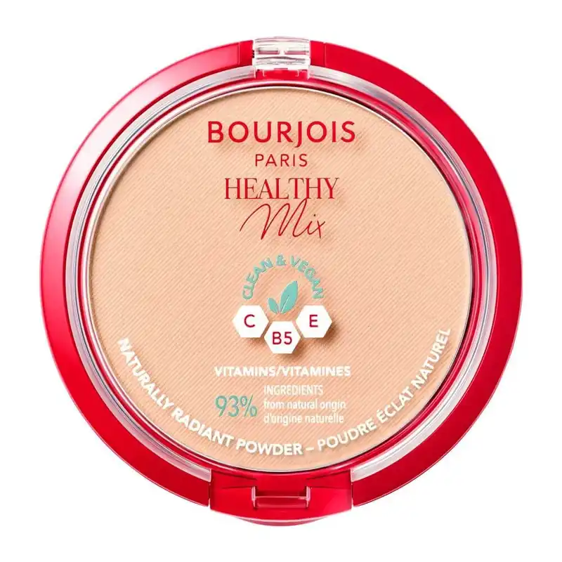 Bourjois Healthy Mix Clean pudră matifiantă vegană 02 Vanilie, 11g Ofertă exclusivă