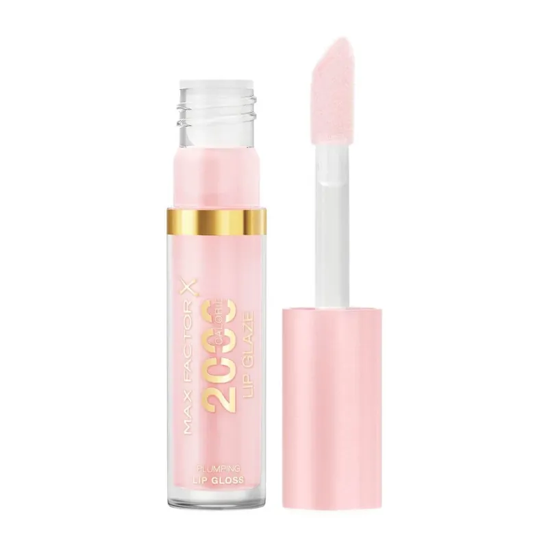 Retur ușor Max Factor 2000 Calorie Lip Glaze luciu de buze hidratant 010 Cotton Candy, 4.4 ml
