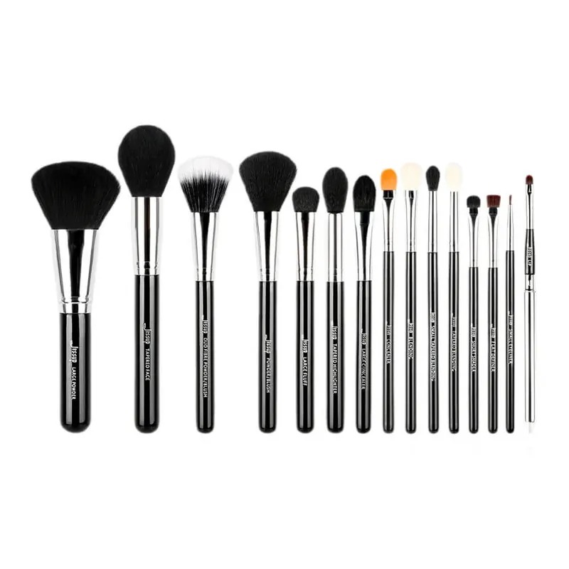 Jessup Essential Makeup Brush Set T092, 15 bucăți Noutate