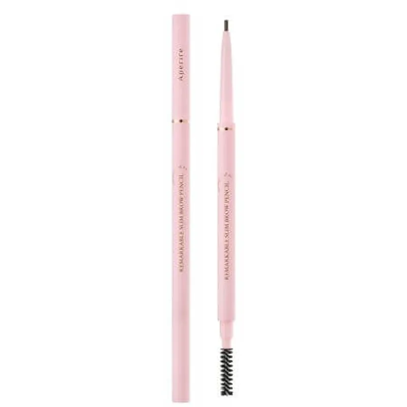 Creion de sprancene retractabil cu pensula, 02 Natural Brown, 1 g, Aperire Nu rata