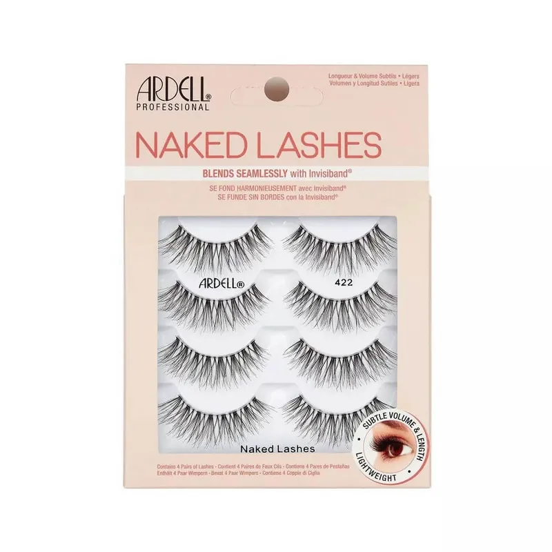 Ardell Naked Lashes Multipack Gene artificiale pe o bandă 422 negru Reducere de preț