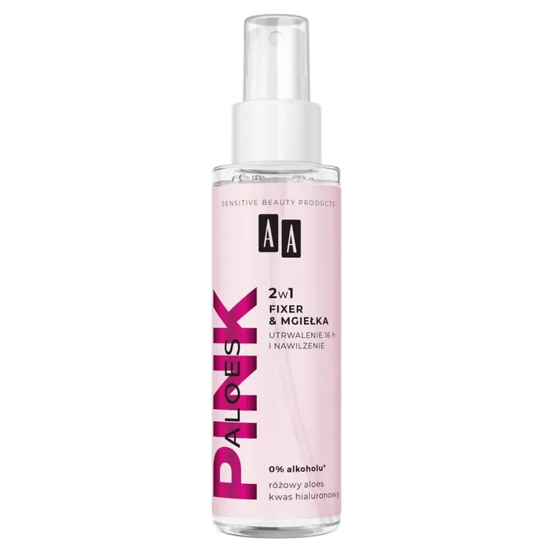 AA Pink Aloe Vera Spray de fermitate și hidratare 2în1, 100ml Ultima șansă
