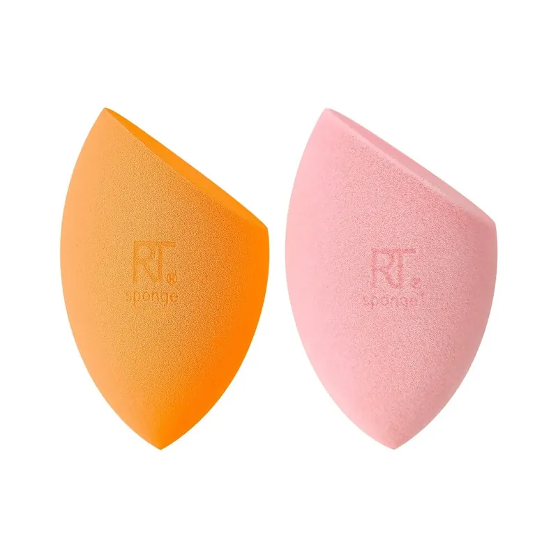 Real Techniques Iconic Blend + Set Sponge Duo Makeup Sponge Set, 2 bucăți Preț promoțional