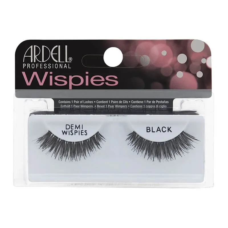 Ardell Wispies 1 pereche gene false Demi Black Reducere de preț