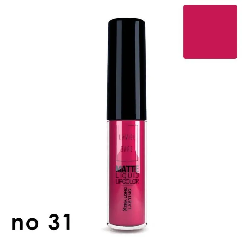 LAVISH CARE Matte Liquid Lipcolor Xtra Long Lasting Lipstick with Matte Finish No.31 Calitate înaltă