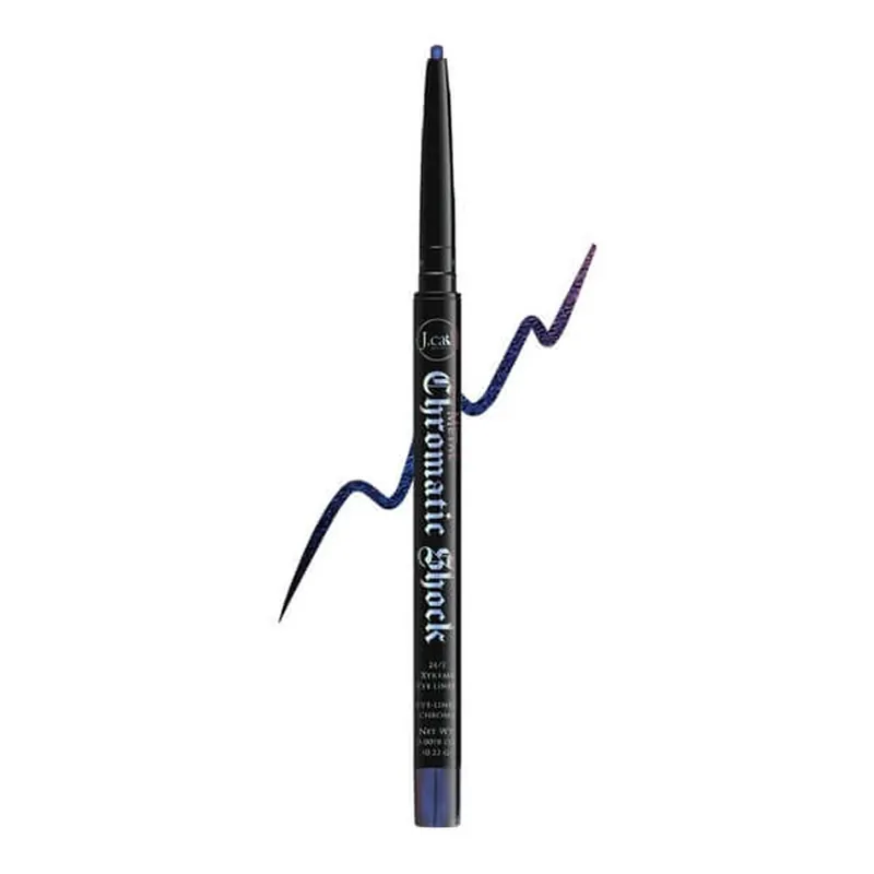 Calitate înaltă J.Cat Beauty Chromatic Shock 24/7 Xtreme Eyeliner 104, eyeliner cu sclipici metalic, 0.22 g