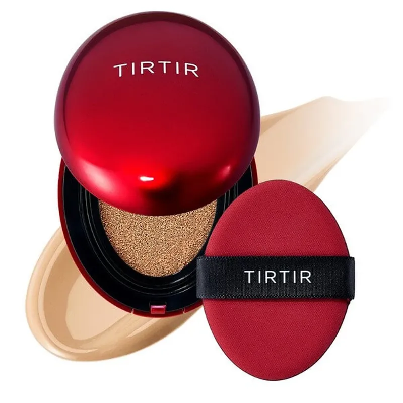 Tirtir, Mask Fit Red Cushion Mini, grund de față, 27N Camel, 4.5 g Preferatul clienților