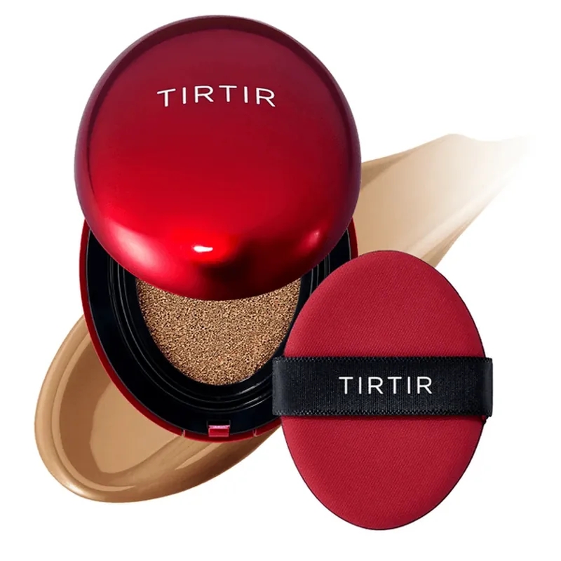 Tirtir, Mask Fit Red Cushion Mini, grund de față, 40N scorțișoară, 4.5 g Reducere specială