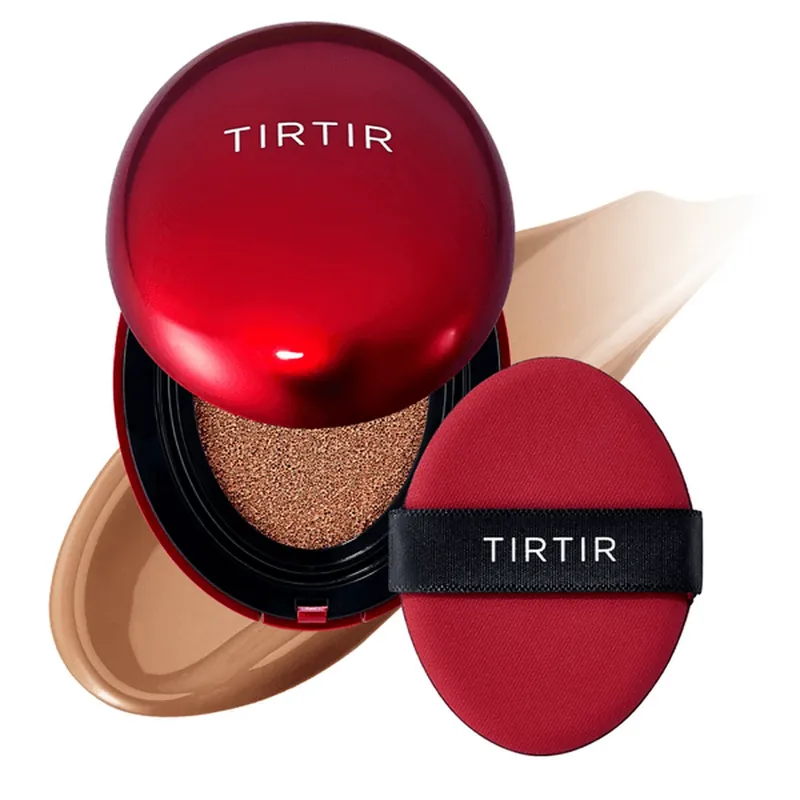 Tirtir, Mask Fit Red Cushion Mini, grund de față, 37C Almond, 4.5 g Expediere rapidă