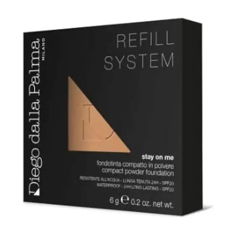 Reduceri Diego dalla palma stay on me - fond de ten pudră spf 20 rezistent la apă - refill nr. 55 terracotta