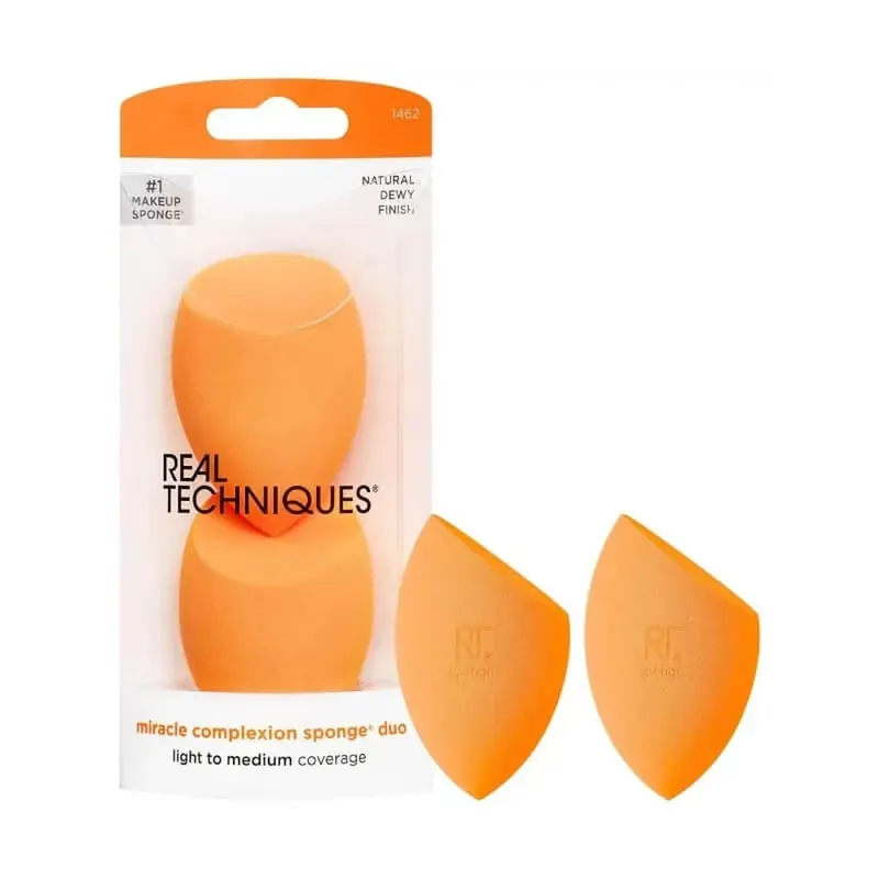 Mai ieftin Real Techniques Miracle Complexion Sponge – 2 bureți de machiaj