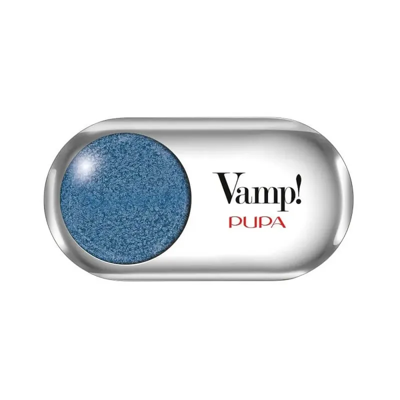 Pupa vamp! - fard de pleoape nr. 307 albastru denim metalizat Reducere extra
