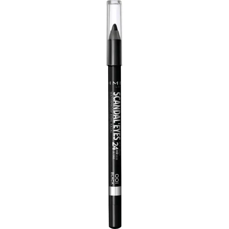 Rimmel Scandal’Eyes – creion de ochi kajal rezistent la apă nr. 001 negru Preț promoțional