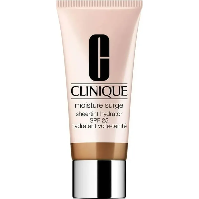 Premium Clinique Moisture Surge – cremă colorată hidratantă cu SPF 25, nr. 05, nuanță medie-închisă