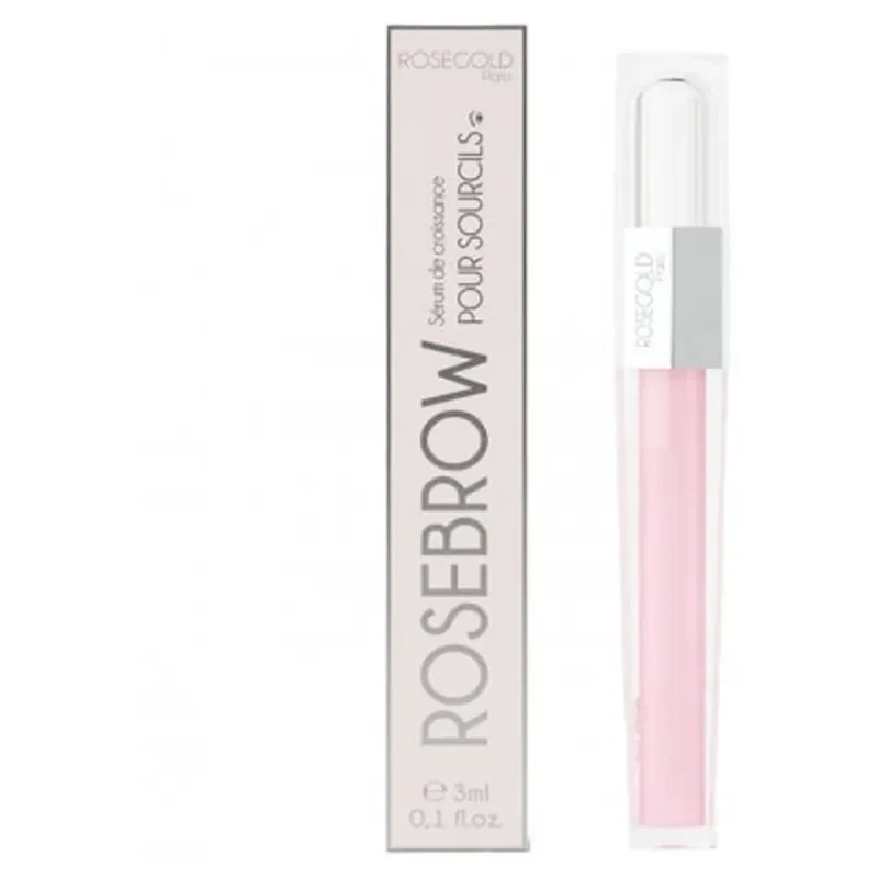 Chilipir ROSEGOLD Paris Rosebrow Ser de creștere pentru sprâncene 3 ml