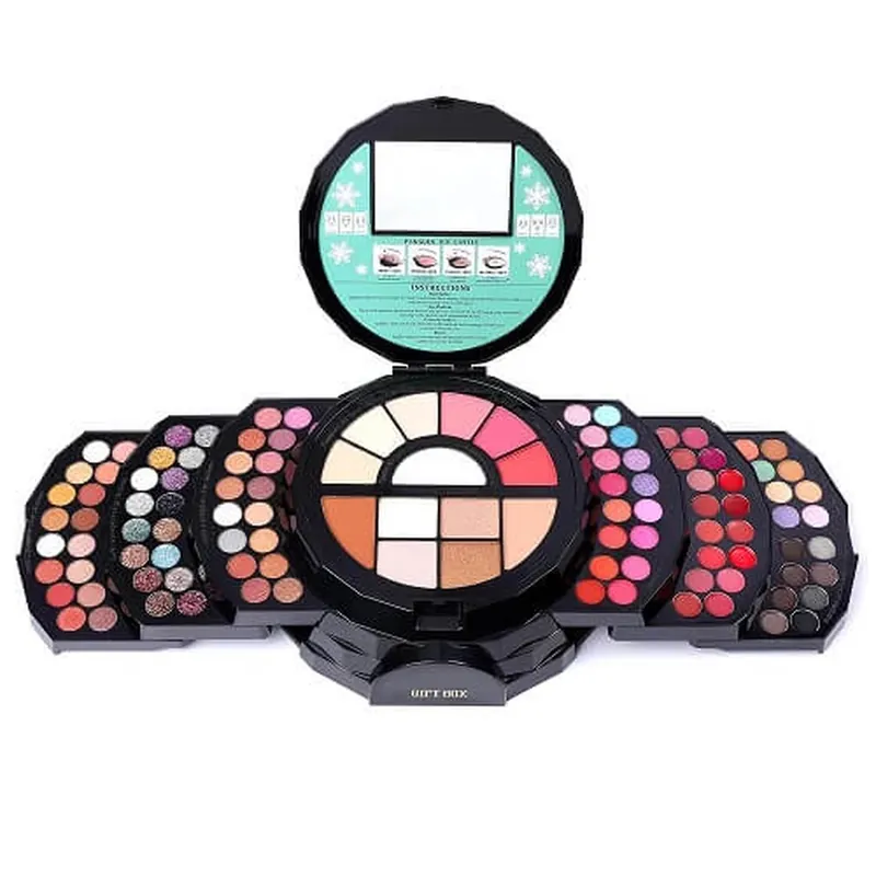 Cel mai bun preț Trusa Machiaj, Miss Rose, Penguin Ice Castle Gift Box, 109 Produse