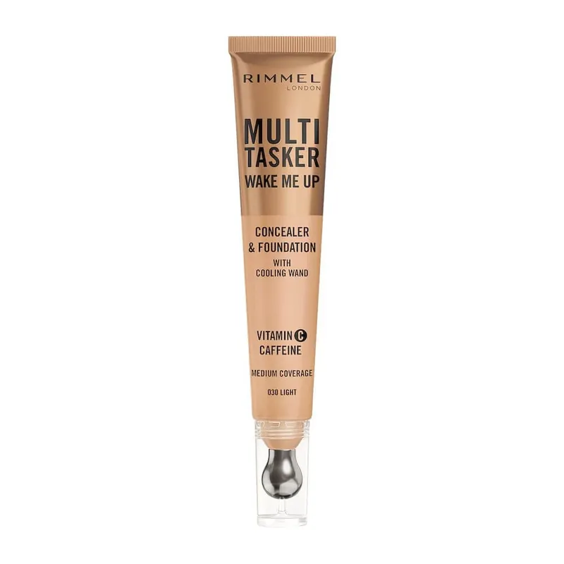 Mai ieftin Rimmel Multi-Tasker Wake Me Up Corector iluminator cu aplicator masant 030 Light, 20 ml