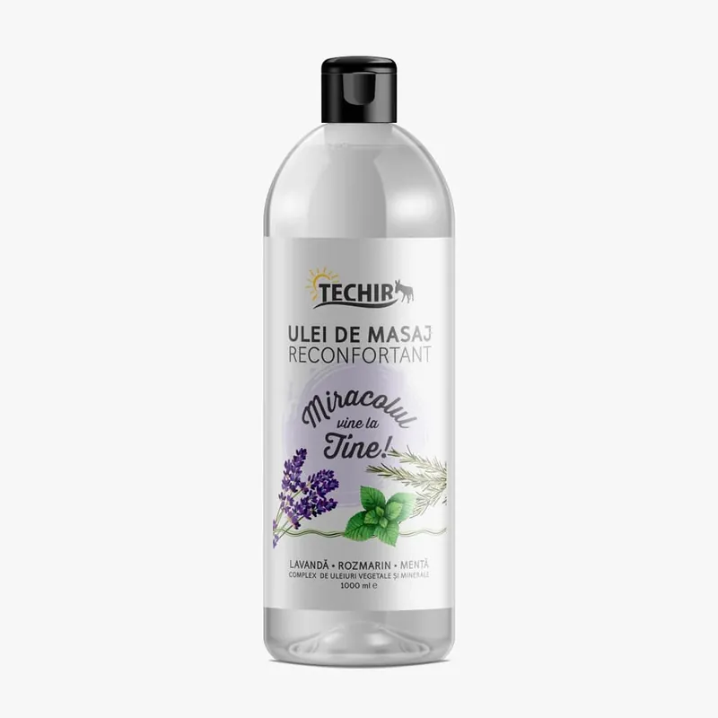 Ulei de masaj reconfortant, 1000 ml, Techir Preț promoțional