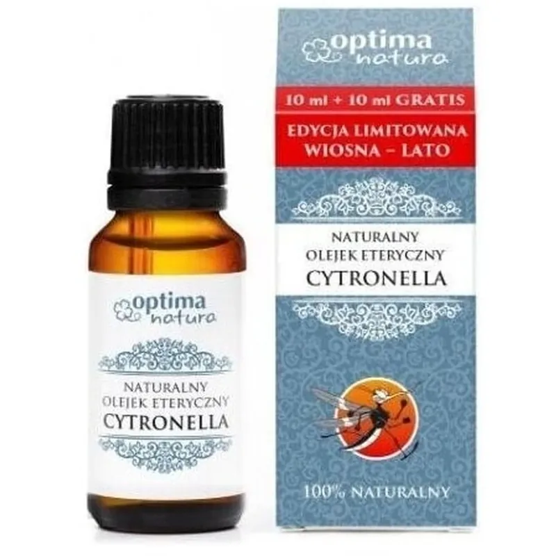 Ulei de citronella Optima 10 ml Plată sigură