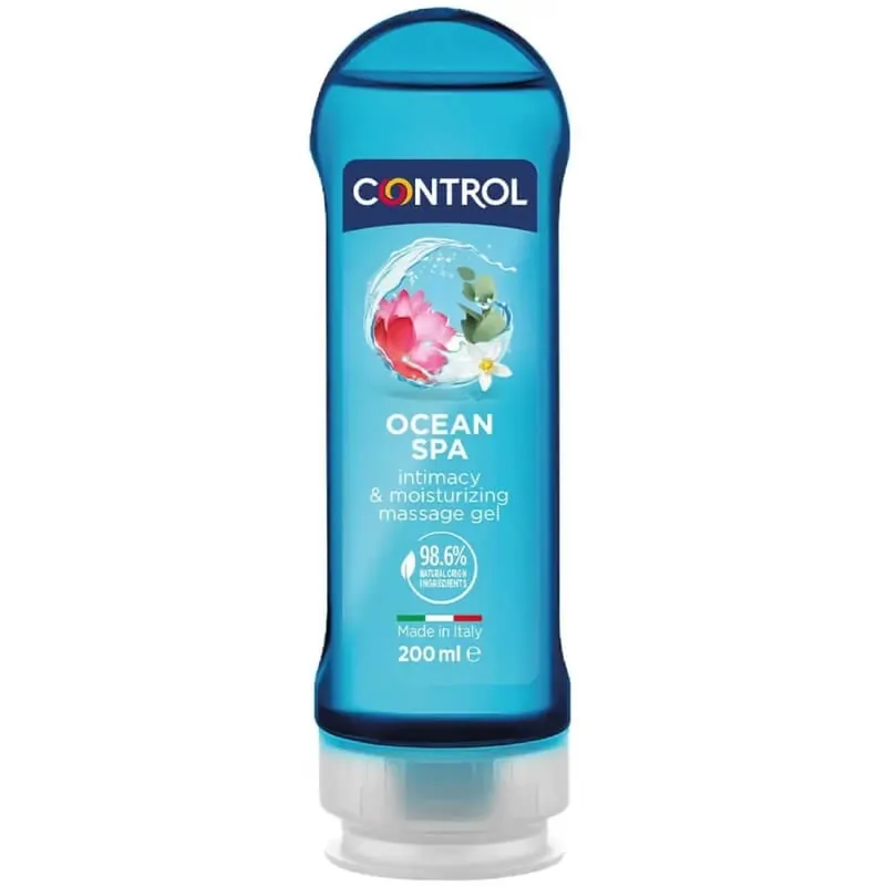 Control Mediterranean Sea 2 în 1 – gel de masaj hidratant 200 ml Preț promoțional