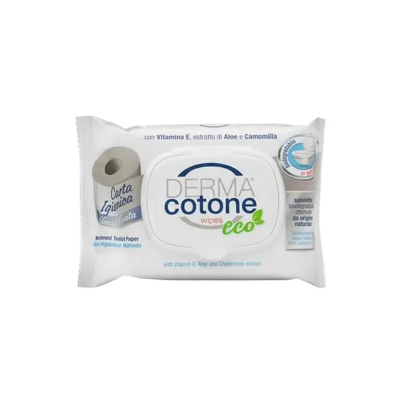 Reducere Dermacotone eco – șervețele umede răcoritoare pentru igienă personală, 20 de bucăți