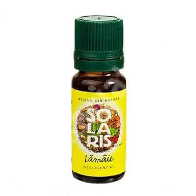 Ulei esential de lamaie, 10 ml, Solaris Reduceri