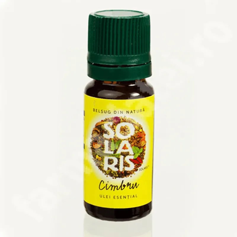 Ulei esential de cimbru, 10 ml, Solaris Comandă acum