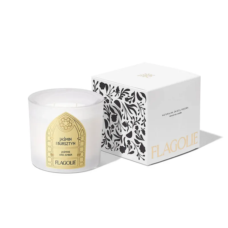 Flagolie Celebrate, lumânare parfumată din soia, iasomie și chihlimbar, 170 g Discount