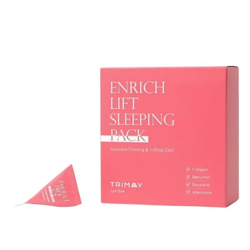 Preferatul clienților Trimay Enrich Lift Sleeping Pack, mască de noapte fermizantă, 3g x 20 buc.