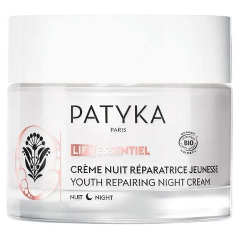 Bestseller PATYKA Lift Essentiel Cremă de noapte regenerantă pentru tinerețe, bio, 50 ml