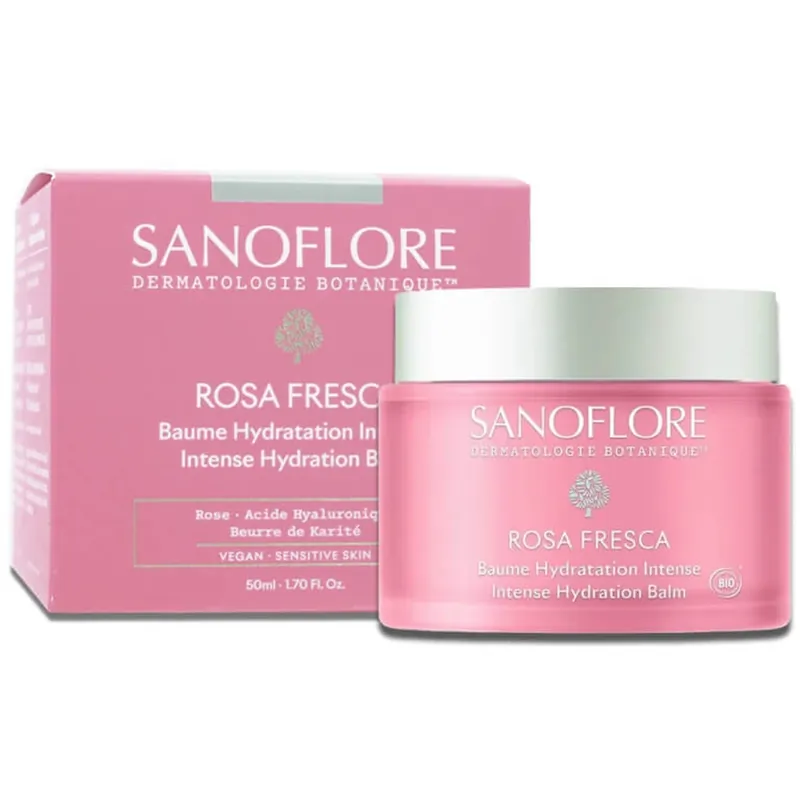 SANOFLORE BIO ROSA FRESCA BALSAM DE HIDRATARE INTENSĂ 50 ML Cumpără online