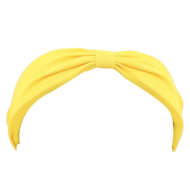Ib moda păr Bandană neon galben Preț mic