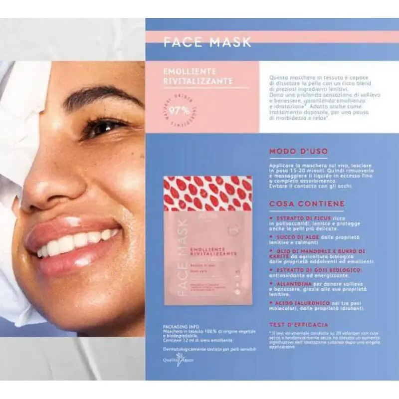 Astra face mask - mască emolientă și revitalizantă 12 ml Expediere rapidă