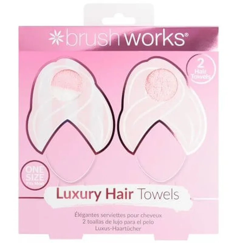 Cumpără acum Prosoape pentru par Luxury, 2 bucati, Brushworks
