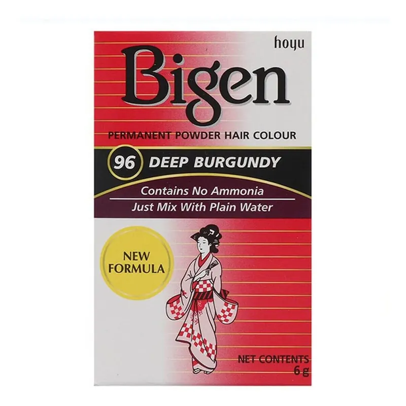 Calitate înaltă Vopsea Permanentă Bigen 96 Bourgogne (6 g)