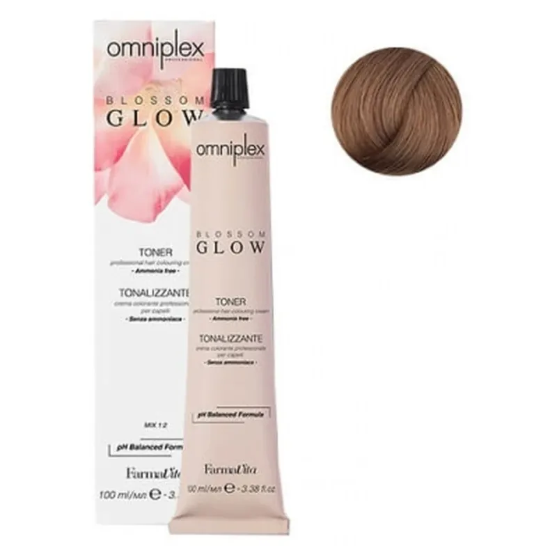 FarmaVita Cremă de colorare Toner DT 9.82 Milk Chocolate Blossom Glow Omniplex Ofertă exclusivă