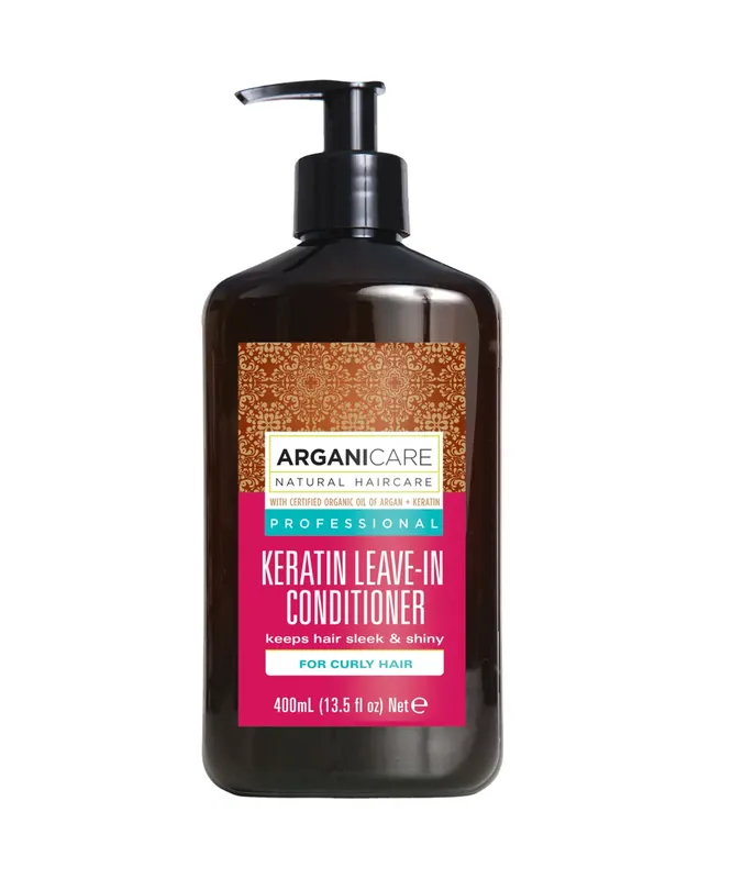 Balsam fara clatire cu Cheratina pentru par cret, Arganicare, 400 ml Discount