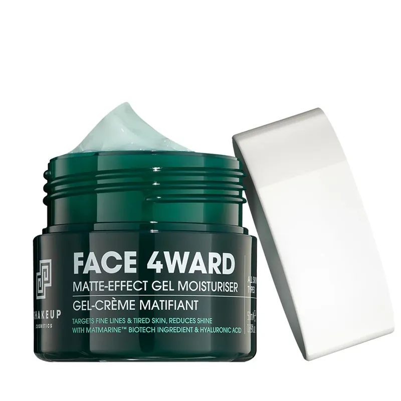 Ofertă exclusivă Crema Hidranata tip Gel cu Efect Matifiant pentru Barbati, FACE 4WARD, SHAKEUP Cosmetics, 50 ml