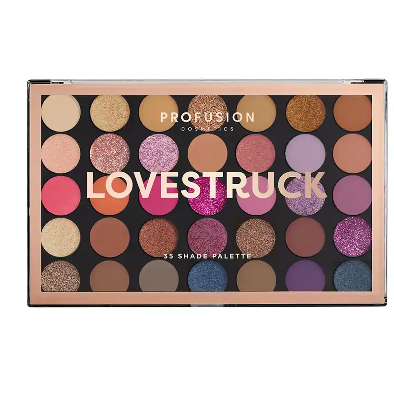 LOVESTRUCK, Paleta Farduri 35 Nuante, Profusion Cosmetics, 285 g Cel mai bun preț