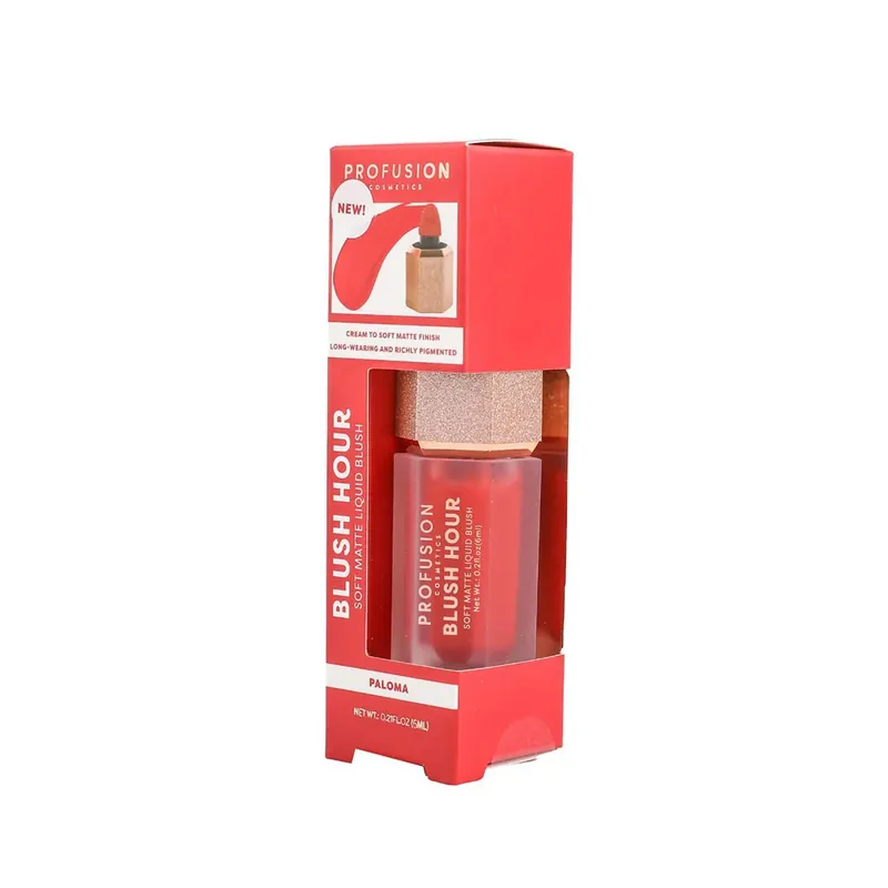 Blush Hour, blush lichid mat delicat, Paloma, Profusion Cosmetics, 6 ml Cumpărături sigure