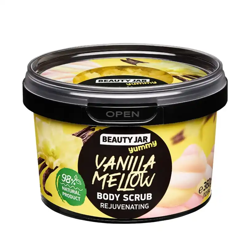 Reducere Scrub revitalizant pentru corp, Vanilla Mellow, Beauty Jar, 360 g