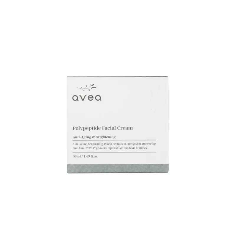 Crema pentru fata cu polipeptide, cu efect anti-aging & iluminare, Avea, 50 ml Retur gratuit