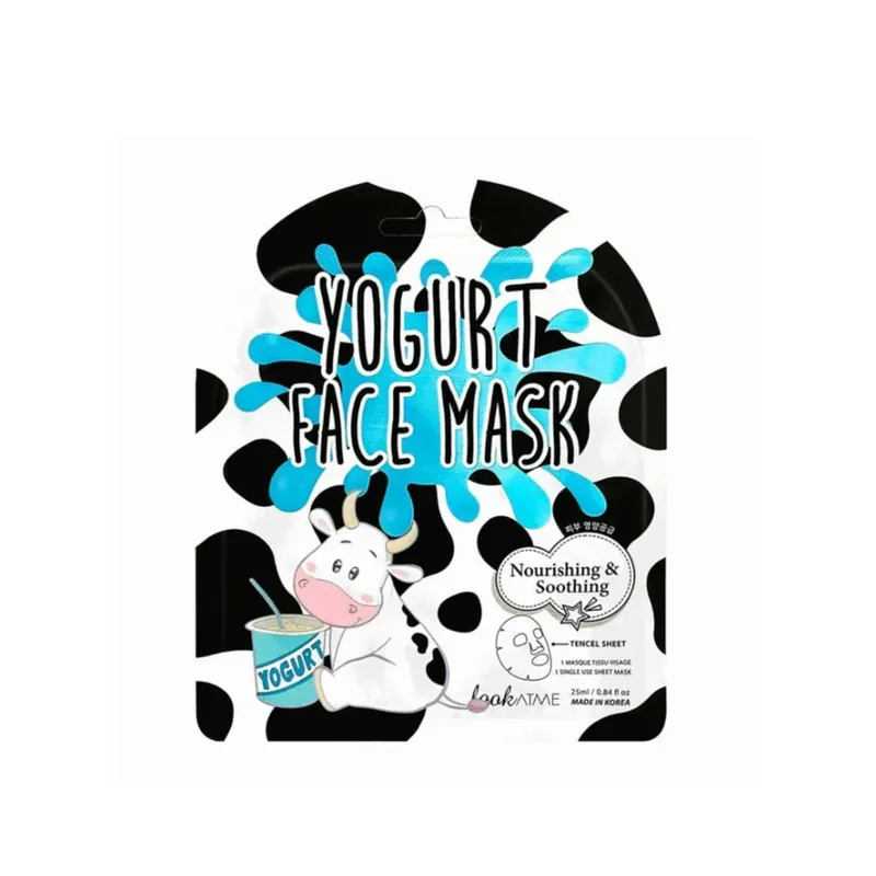 Ofertă specială Masca tip servetel pentru hranire si calmare cu iaurt, Look At Me, 25ml
