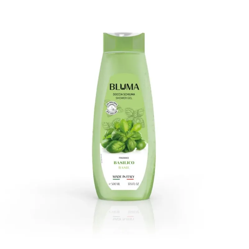 Gel de dus cu parfum de busuioc, BLUMA BASILICO, 500 ml Reducere de preț