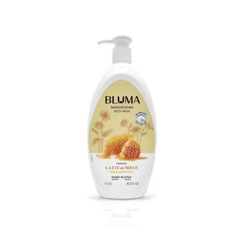 Gel de dus cremos cu parfum de lapte & miere, BLUMA LATTE & MIELE, 1,2 l Noutate
